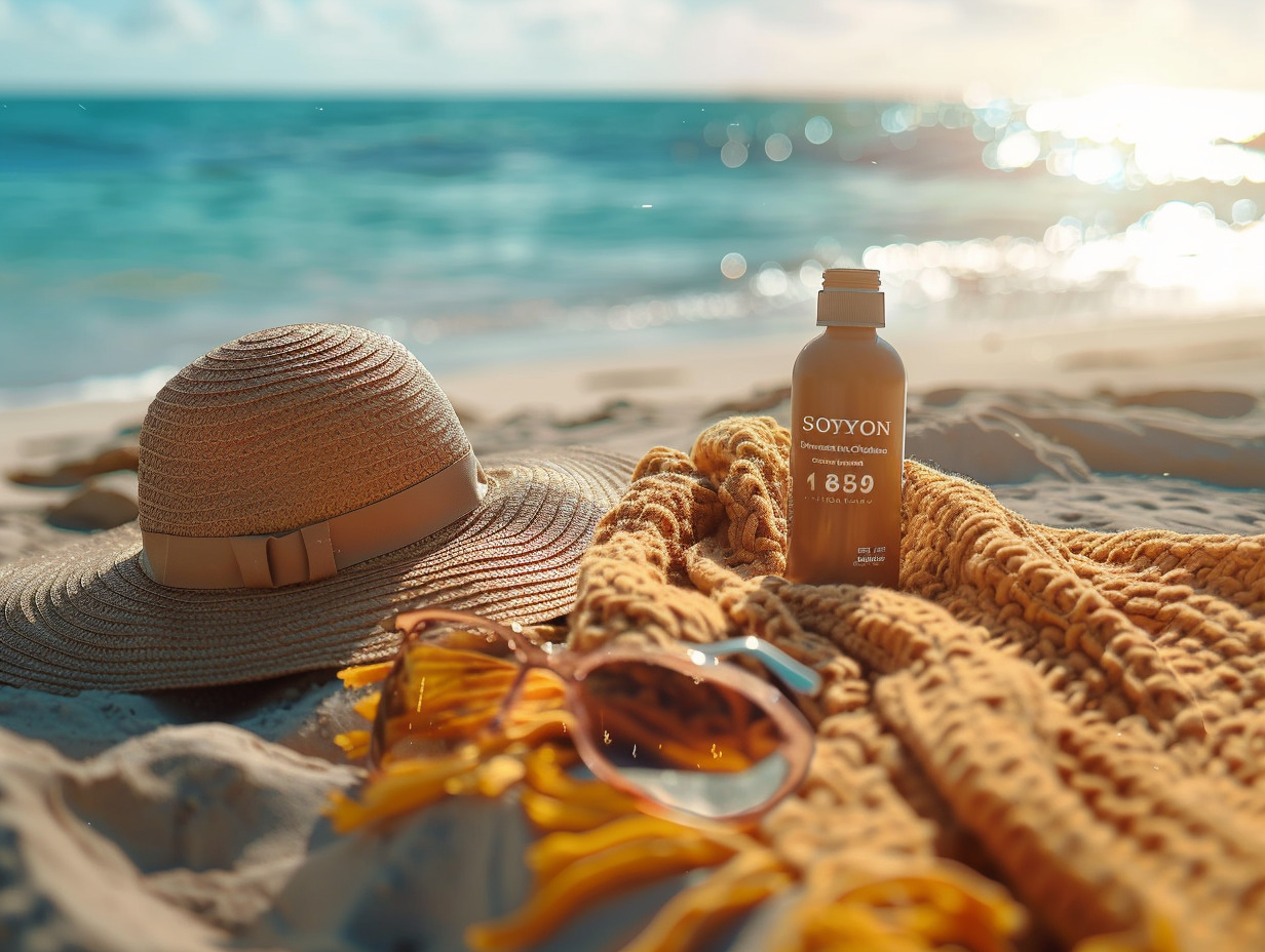 temps nécessaire pour bronzer avec une protection spf 50 : conseils et astuces - plage  soleil